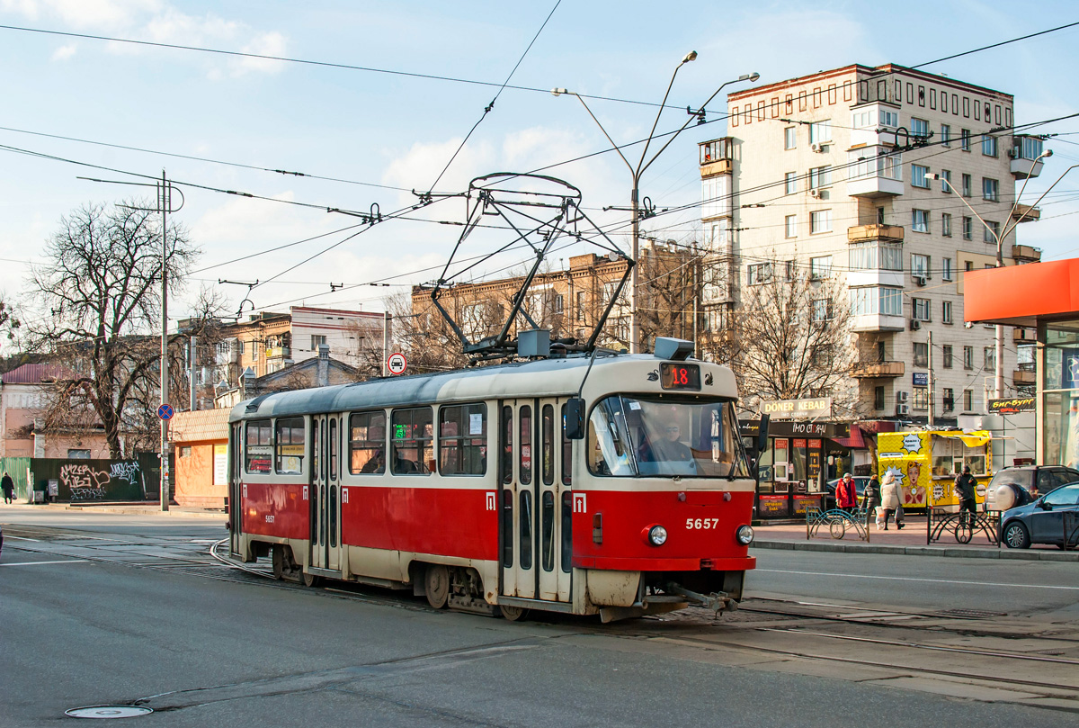 Kijów, Tatra T3SUCS Nr 5657