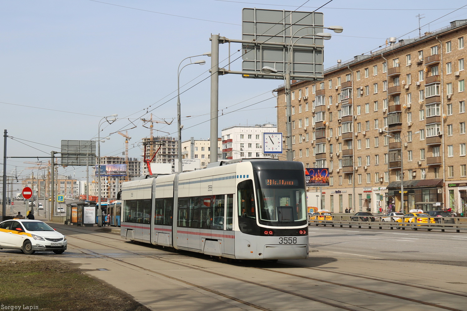 Москва, 71-414 (Pesa Fokstrot) № 3558