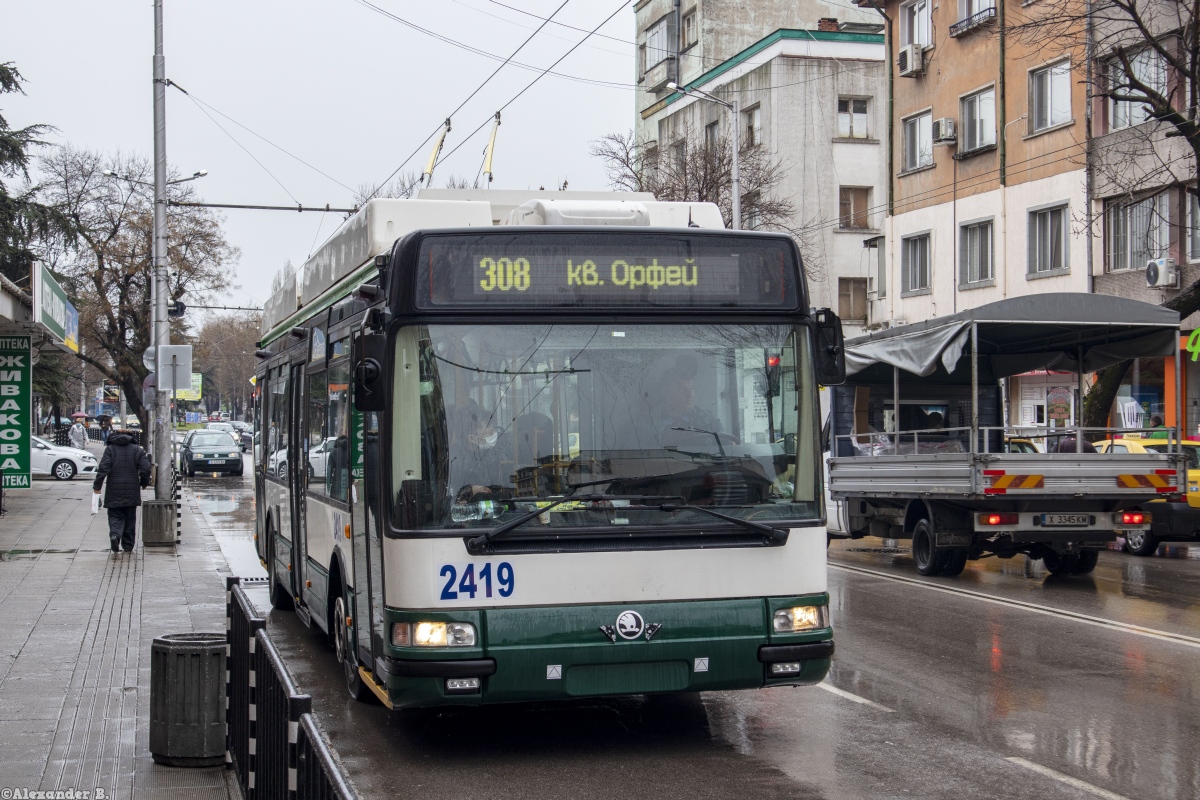 Хасково, Škoda 24Tr Irisbus Citybus № 2419