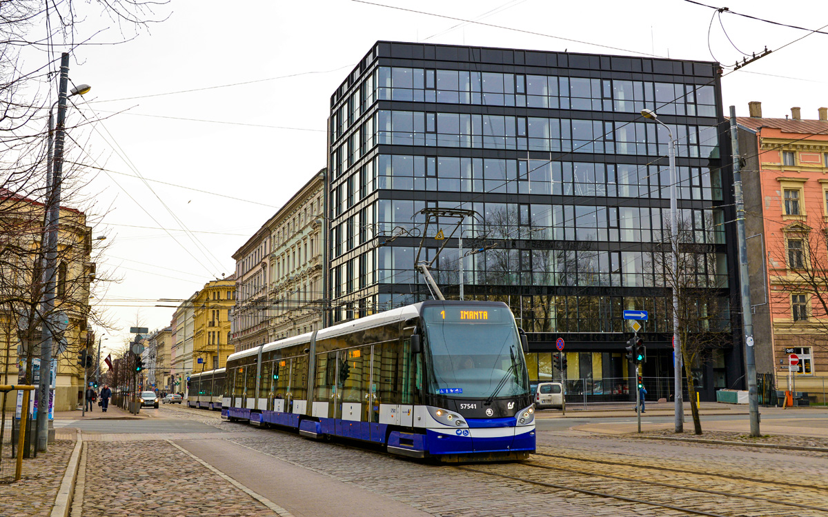 რიგა, Škoda 15T2 ForCity Alfa Riga № 57541