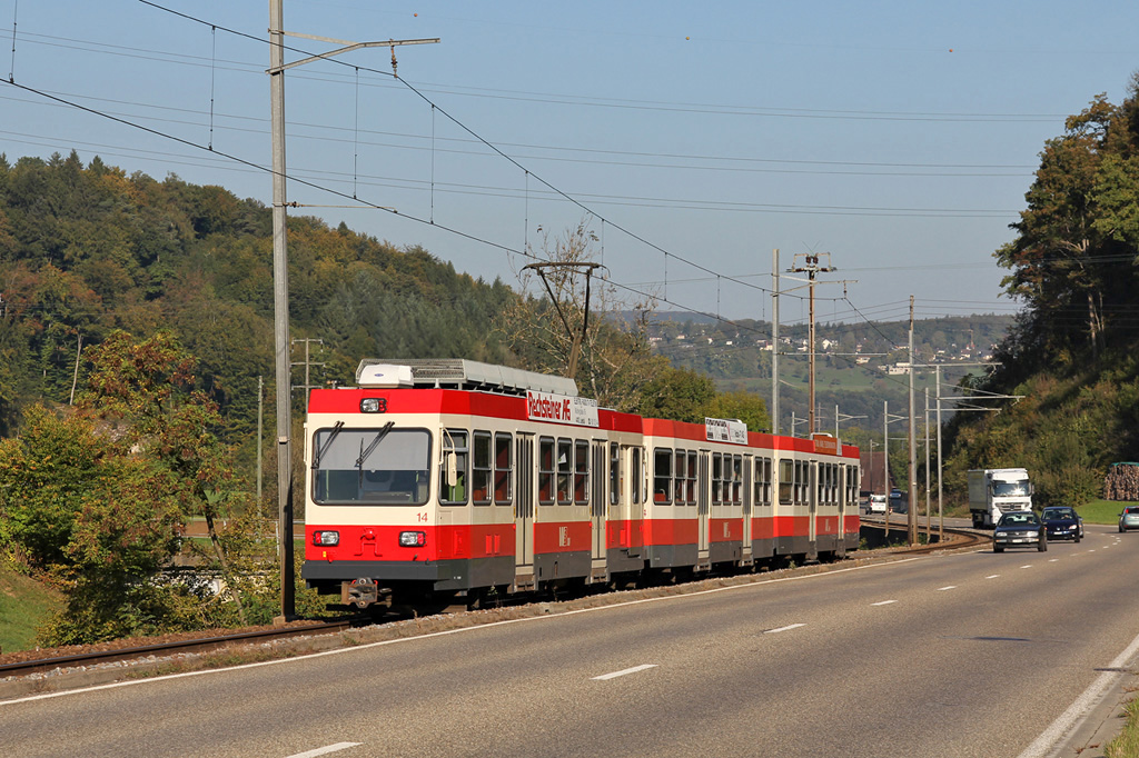 Liestal-Waldenburg, Schindler/SIG/BBC Be 4/4 č. 14
