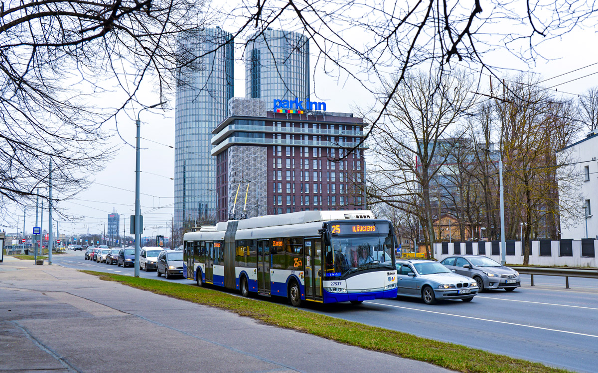 Рига, Škoda 27Tr Solaris III № 27537