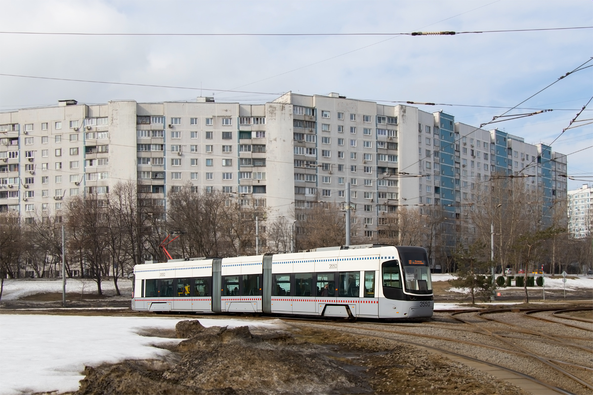 Москва, 71-414 (Pesa Fokstrot) № 3550