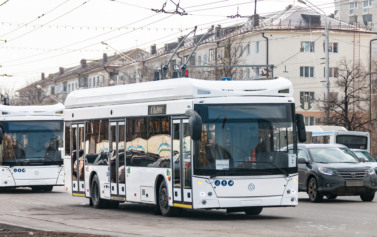 Уфа, УТТЗ-6241.01 «Горожанин» № 1017; Уфа — Новые троллейбусы БТЗ и УТТЗ