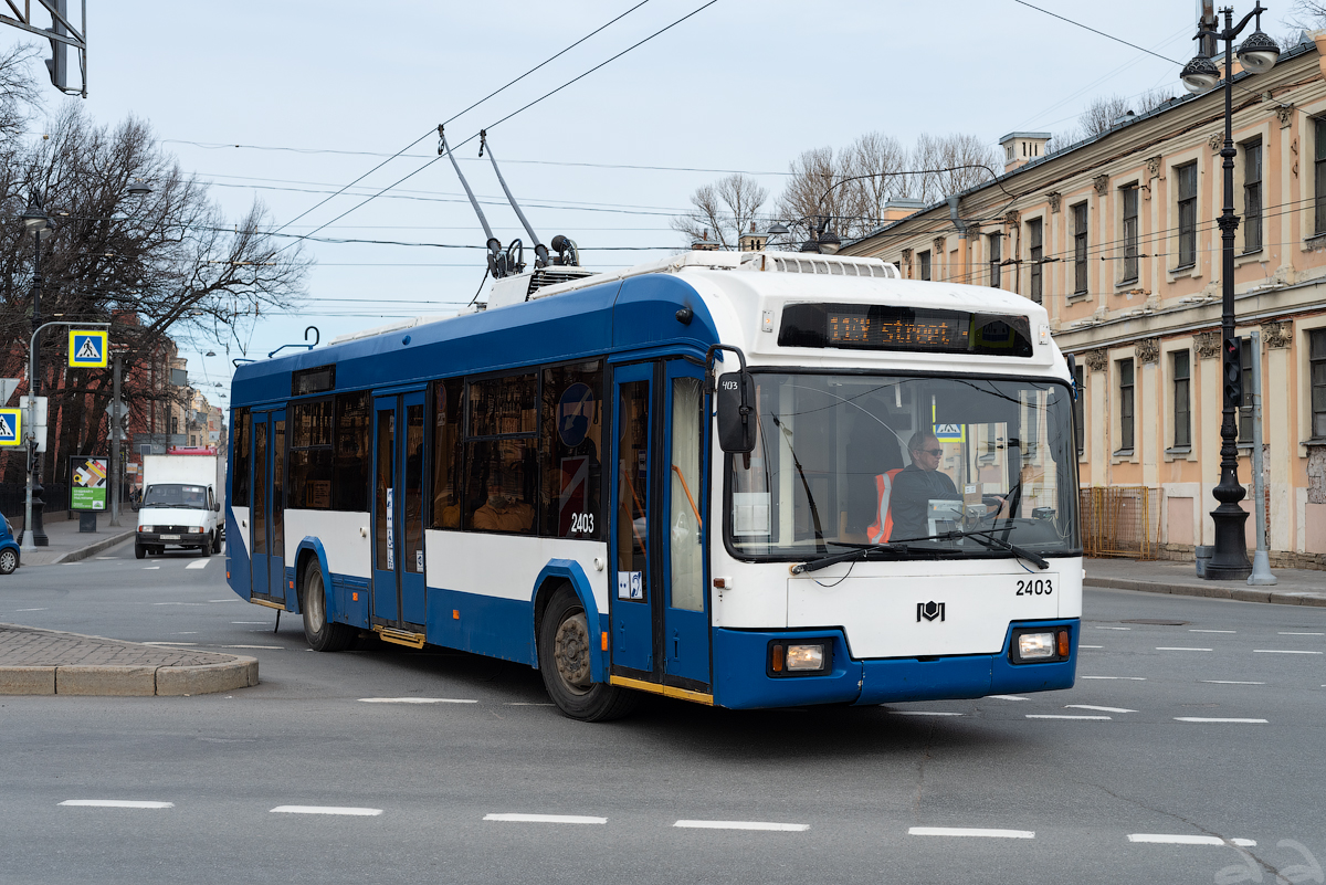 Санкт-Петербург, БКМ 321 № 2403