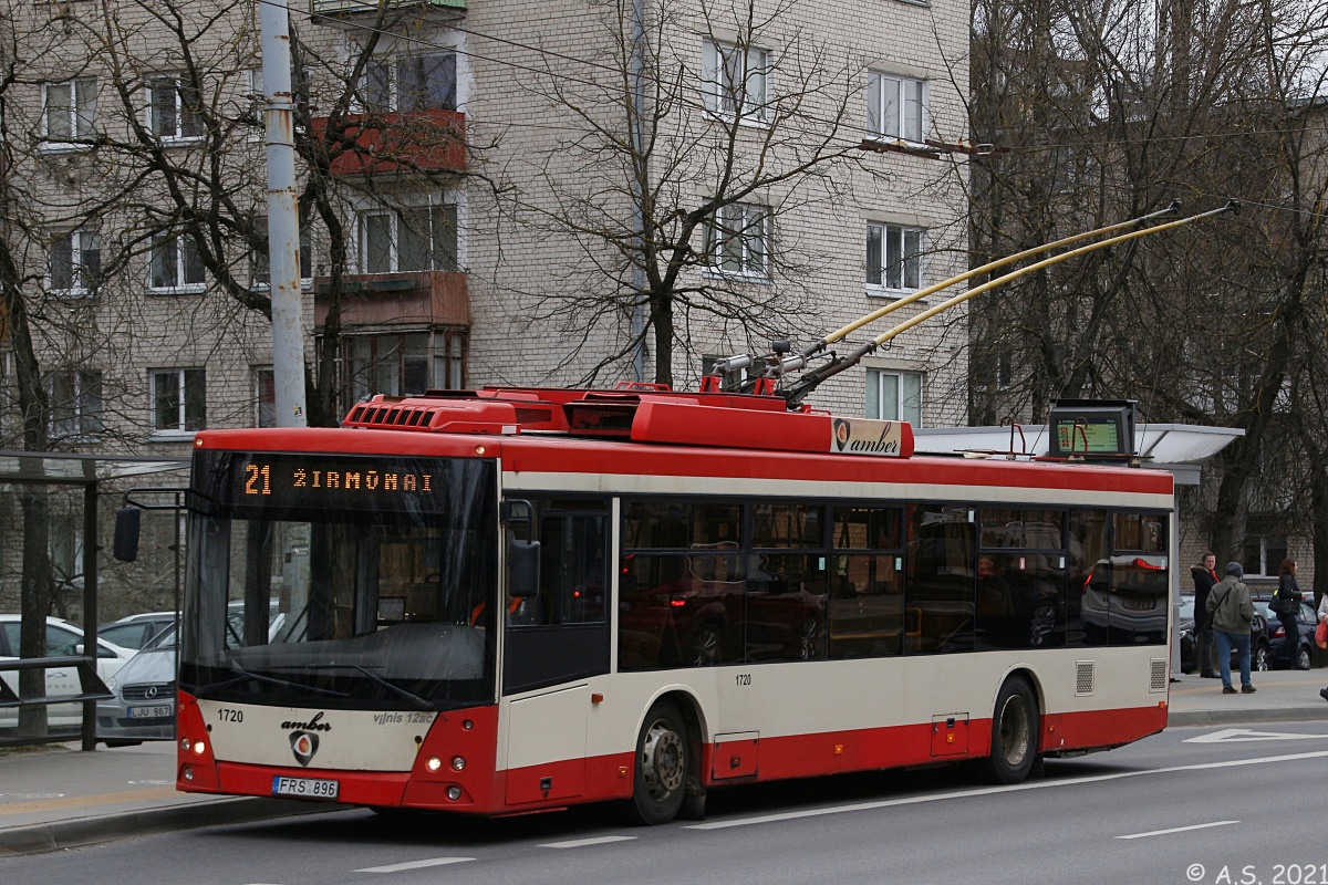 Вильнюс, МАЗ-ЭТОН Т203 Amber № 1720