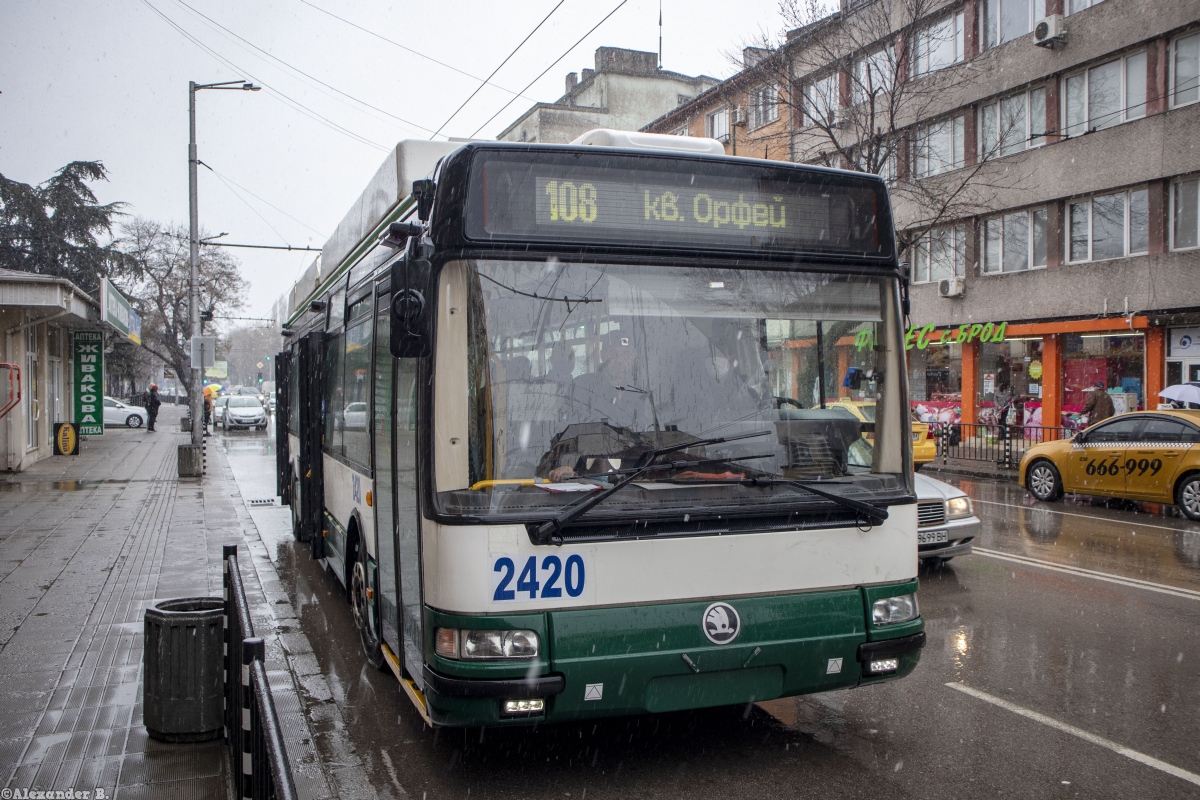 Хасково, Škoda 24Tr Irisbus Citybus № 2420