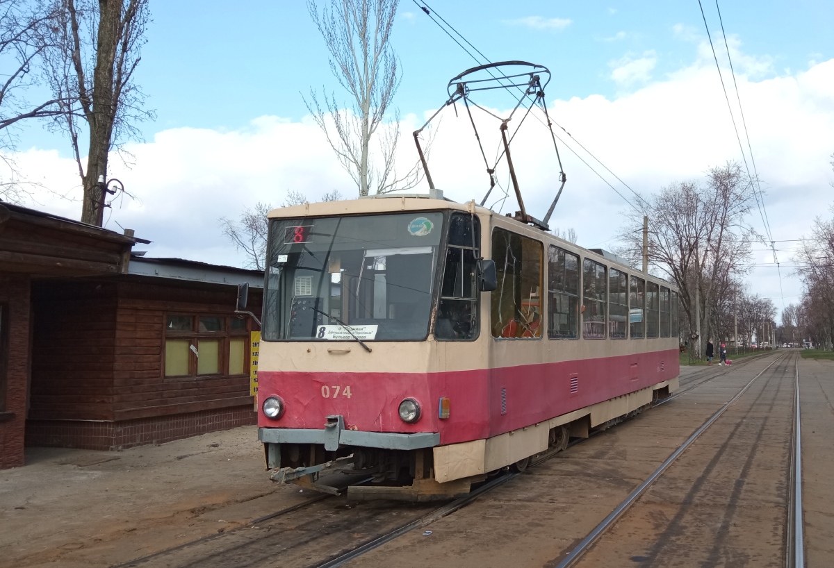 Kiev, Tatra T6B5SU Nr. 074