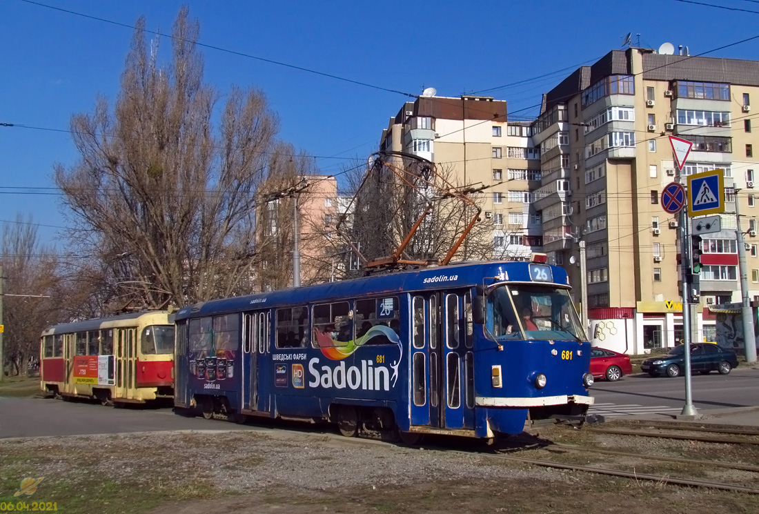 Harkov, Tatra T3SU — 681