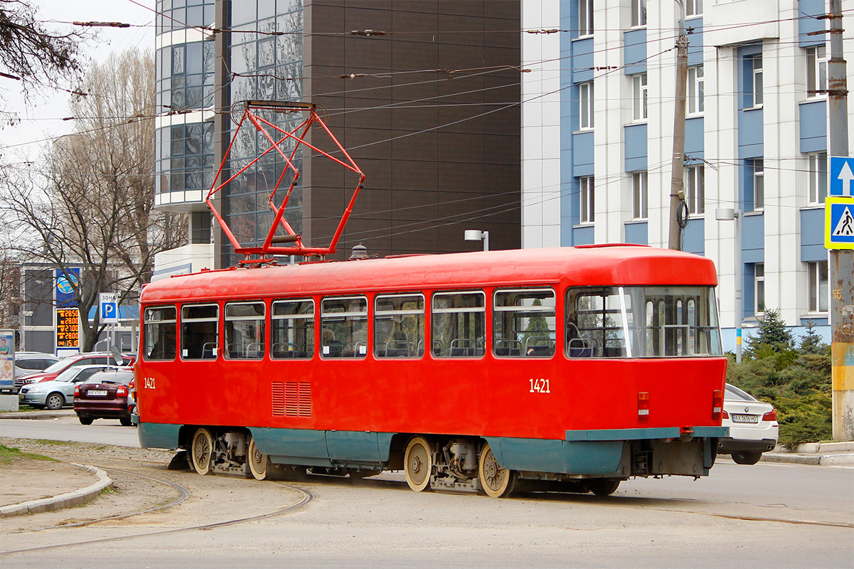 Днепр, Tatra T4DM № 1421