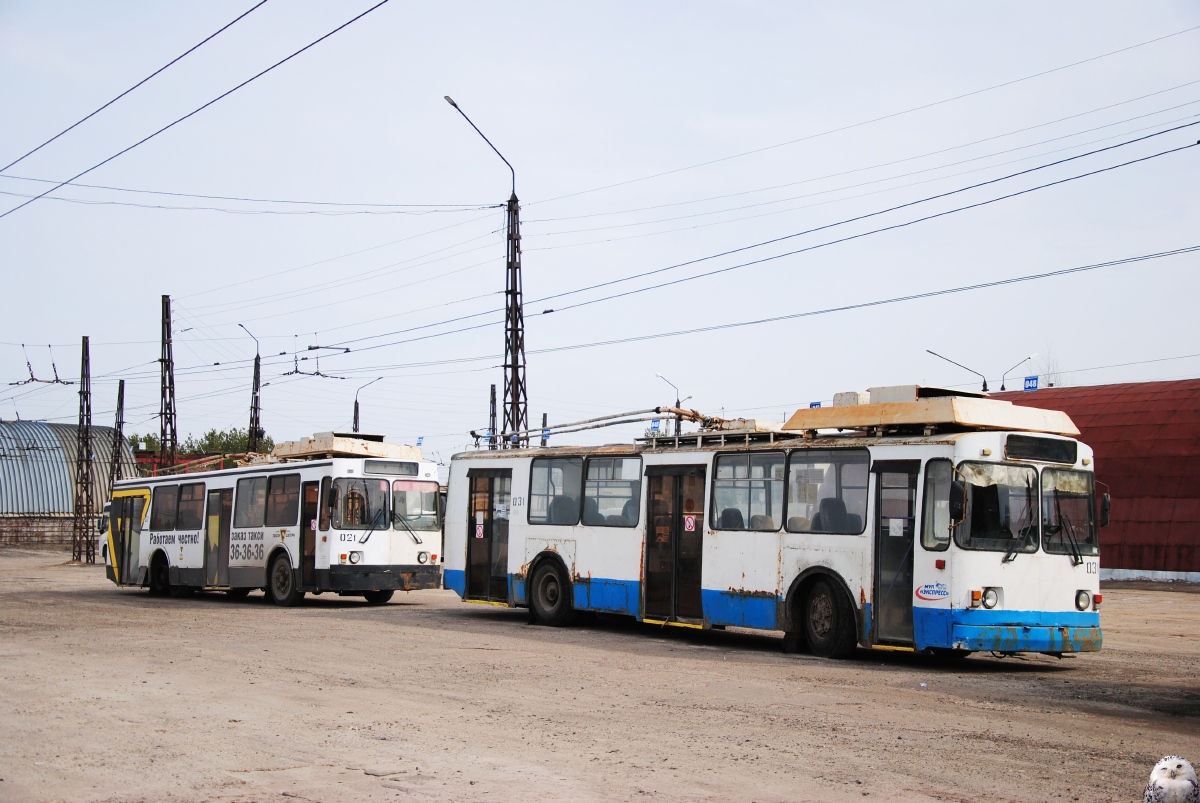 Дзержинск, ЗиУ-682 КР Иваново № 021; Дзержинск, ЗиУ-682В-012 [В0А] № 031
