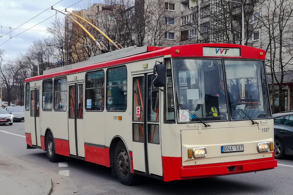 Vilnius, Škoda 14Tr13/6 № 1587