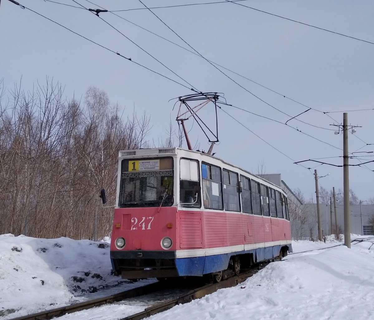 Томск, 71-605 (КТМ-5М3) № 247