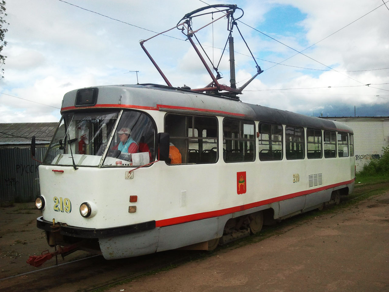 Tverė, Tatra T3SU nr. 219; Tverė — The last years of the Tver streetcar (2017 — 2018)