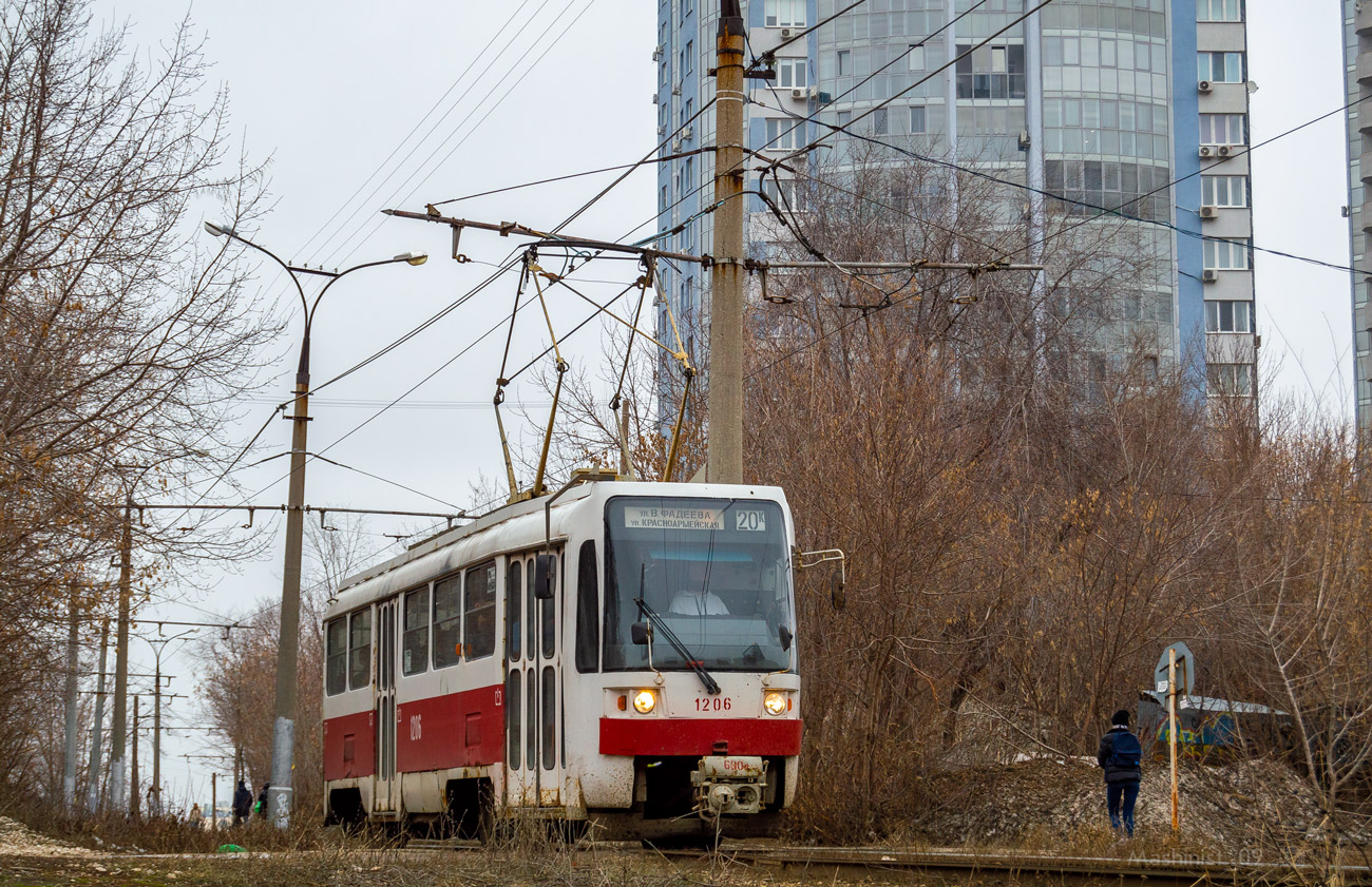 Самара, Tatra T3RF № 1206
