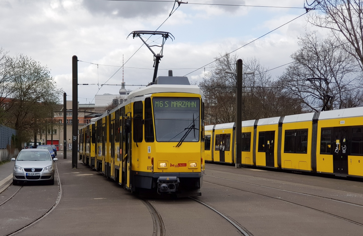 Берлин, Tatra KT4DM № 6113