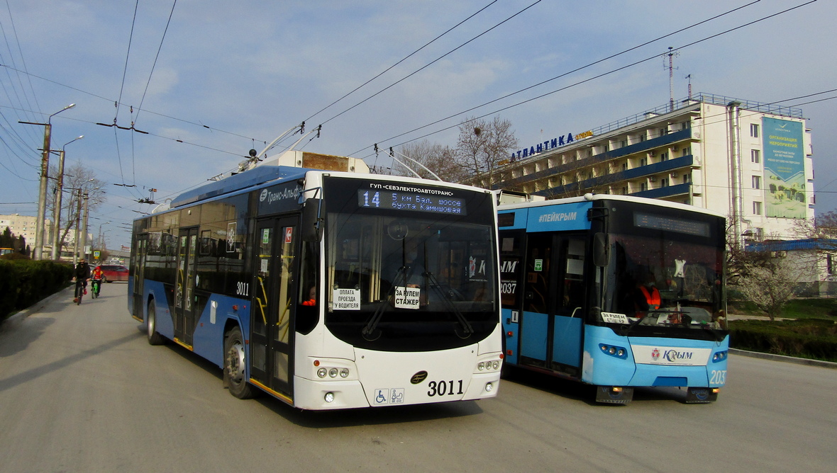 Севастополь, ВМЗ-5298.01 «Авангард» № 3011