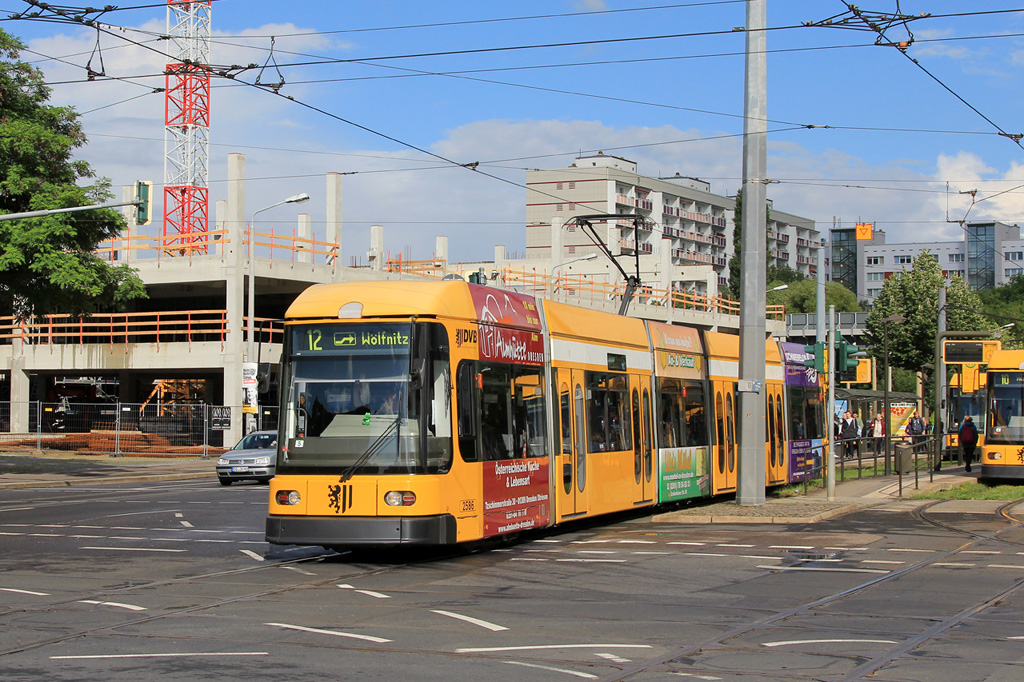 Дрезден, SachsenTram NGT 6 DD ZR № 2586