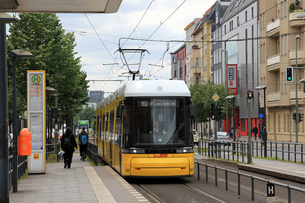 Berlynas, Bombardier Flexity Berlin (GT8-08ZR/F8Z) nr. 9007