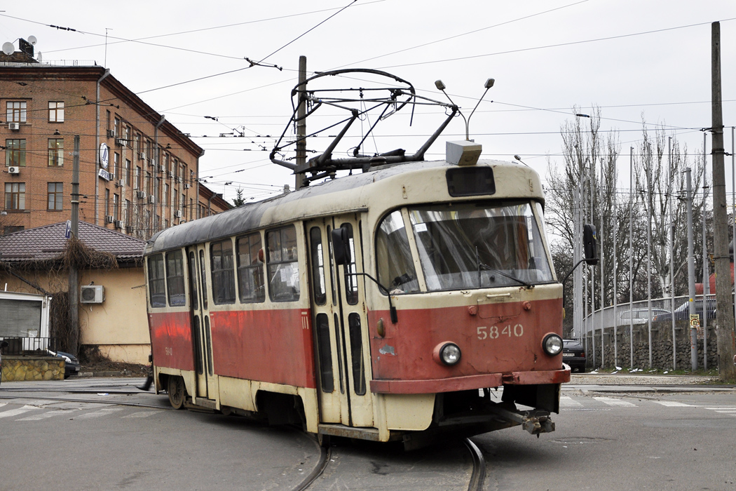 Киев, Tatra T3SU № 5840