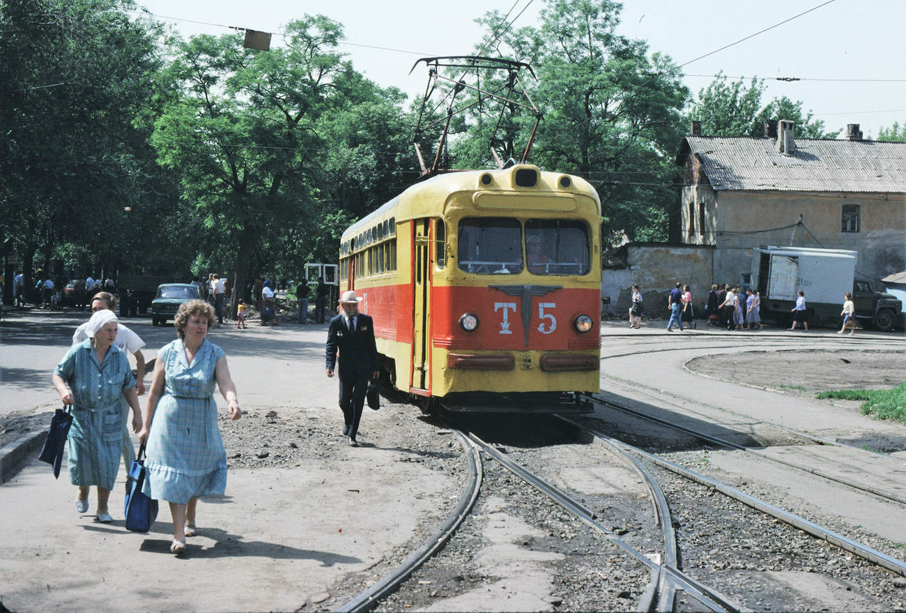 Донецк, МТВ-82 № Т-05; Донецк — Фотографии Matti и Томаса Фишера — 06.1992