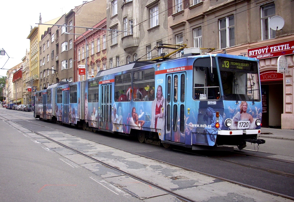 Брно, Tatra KT8D5 № 1720