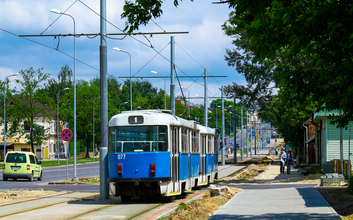 Даугавпилс, Tatra T3DC2 № 077 Даугавпилс, Tatra T3DC2 № 077
