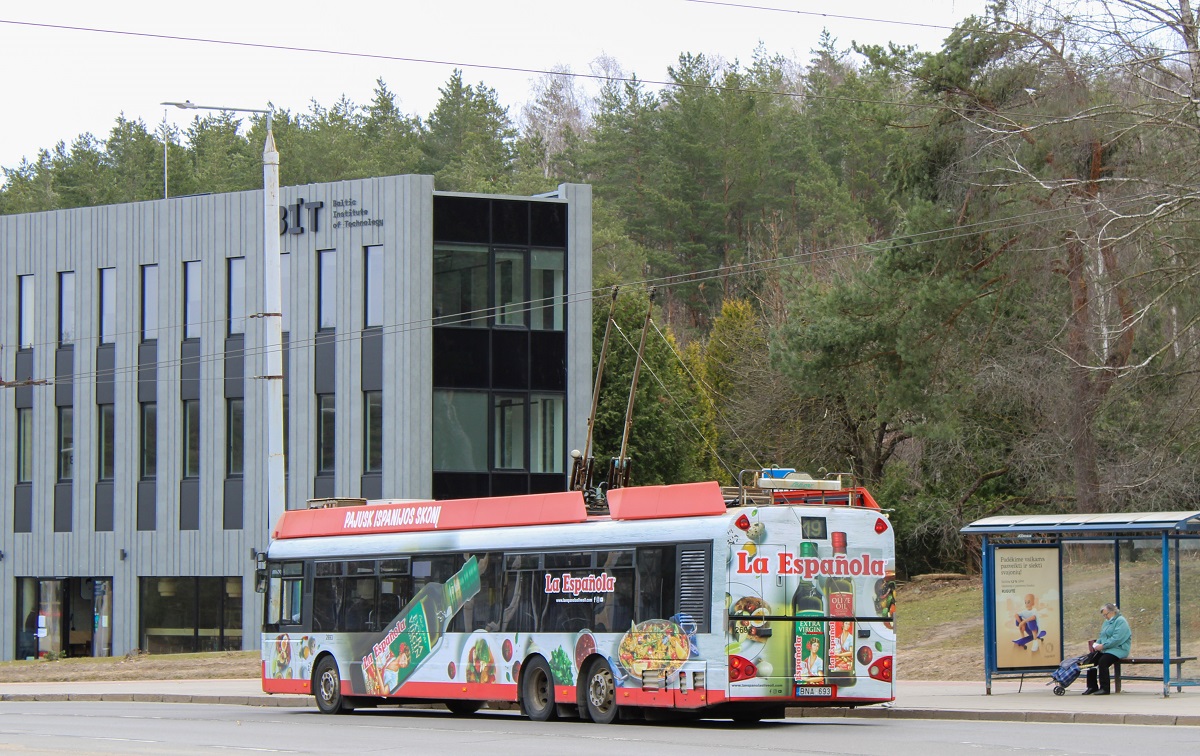 Вильнюс, Solaris Trollino II 15 AC № 2693