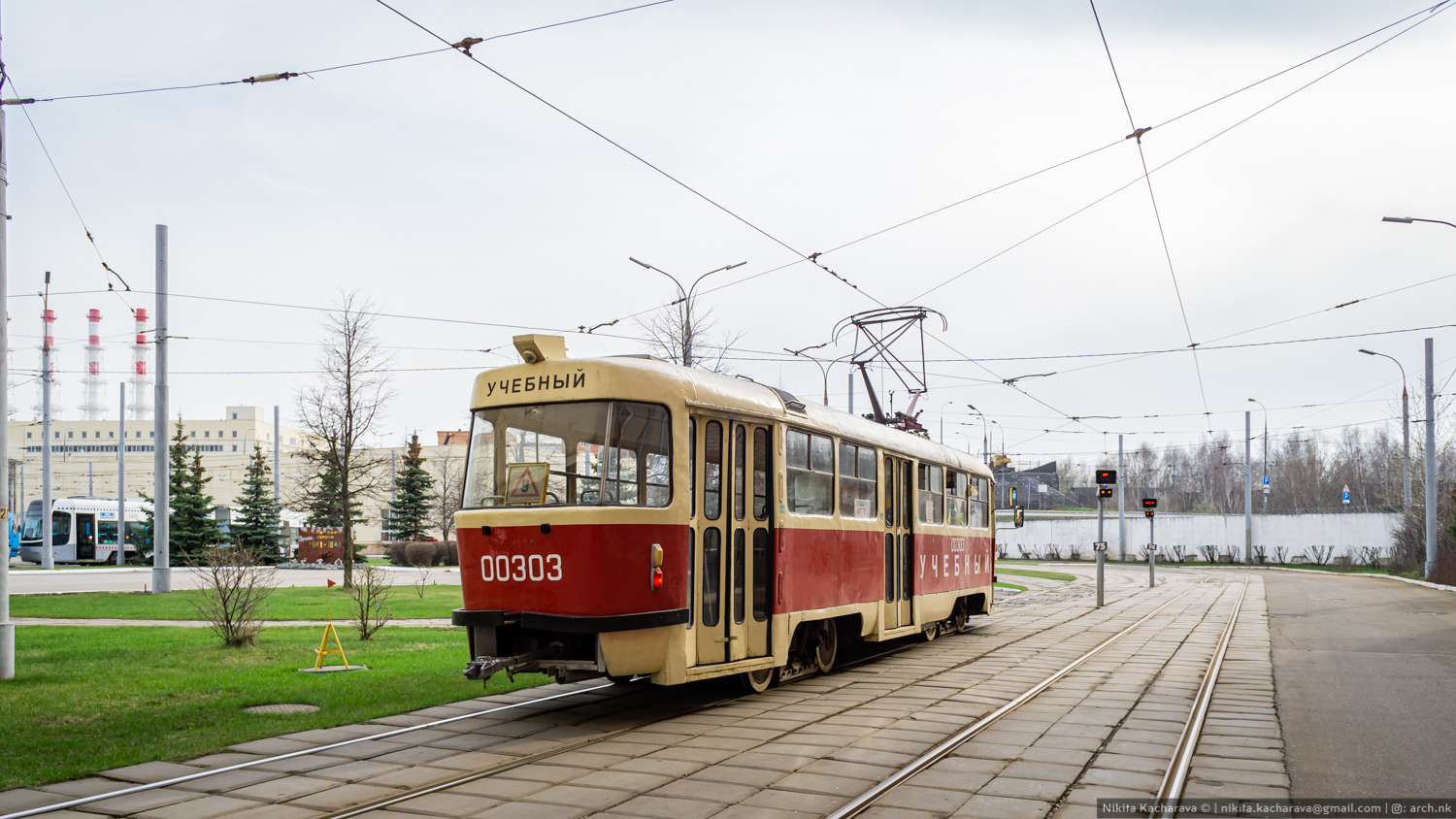 Москва, Tatra T3SU № 00303