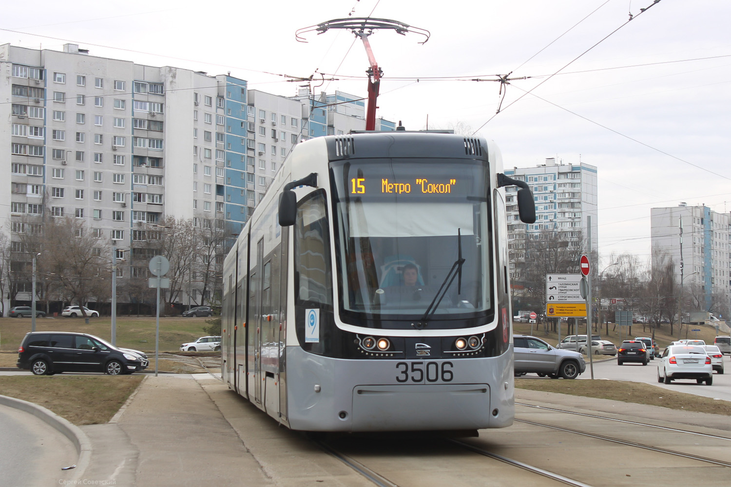 Москва, 71-414 (Pesa Fokstrot) № 3506 Москва, 71-414 (Pesa Fokstrot) № 3506