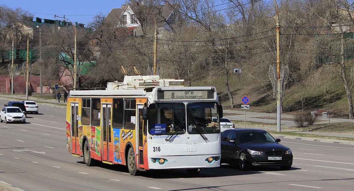 Воронеж, ЗиУ-682Г-016.02 № 316