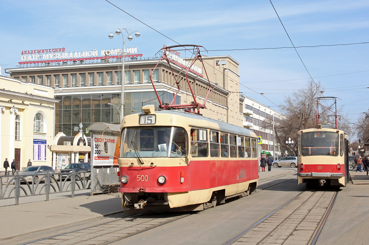 Екатеринбург, Tatra T3SU № 500