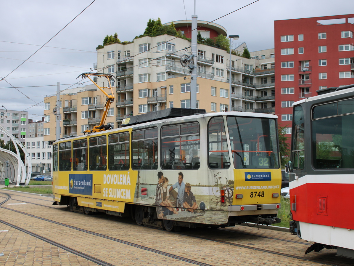 Прага, Tatra T6A5 № 8748 Прага, Tatra T6A5 № 8748