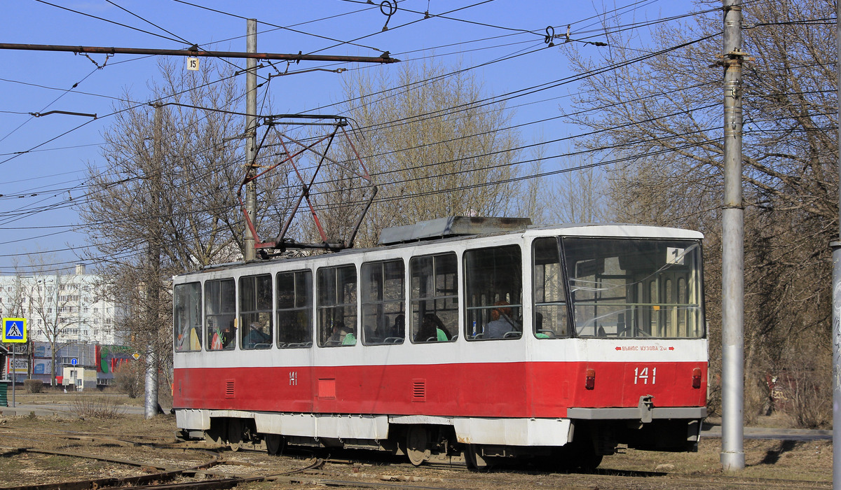 Липецк, Tatra T6B5SU № 141