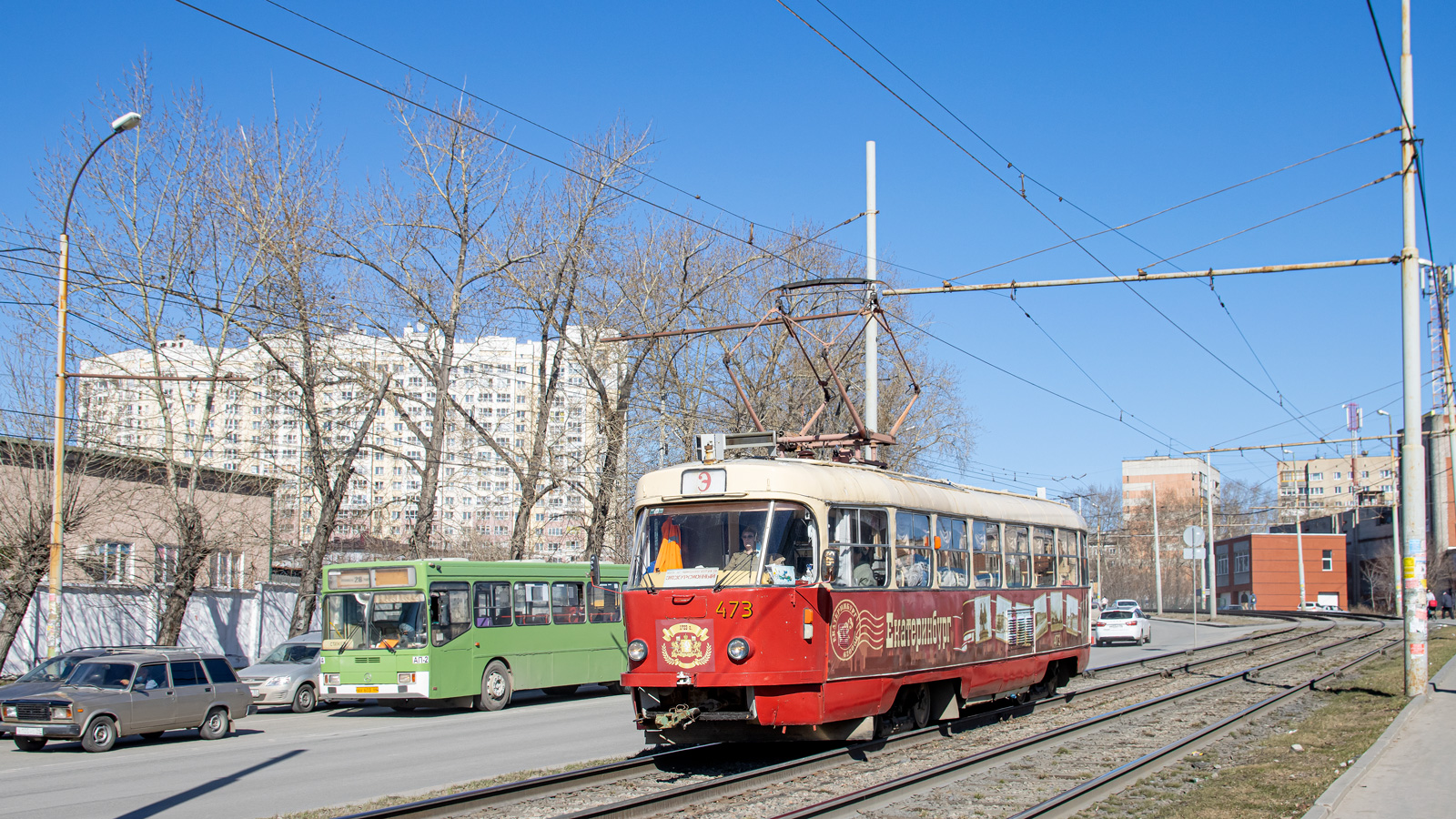 Jekaterinburg, Tatra T3SU (2-door) № 473