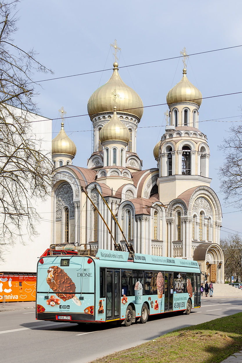 Vilnius, Solaris Trollino II 15 AC — 1701