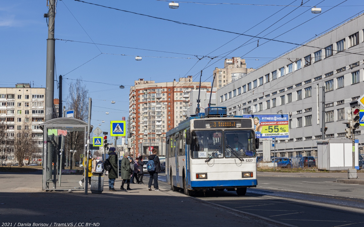 Санкт-Петербург, ВМЗ-5298-22 № 5327