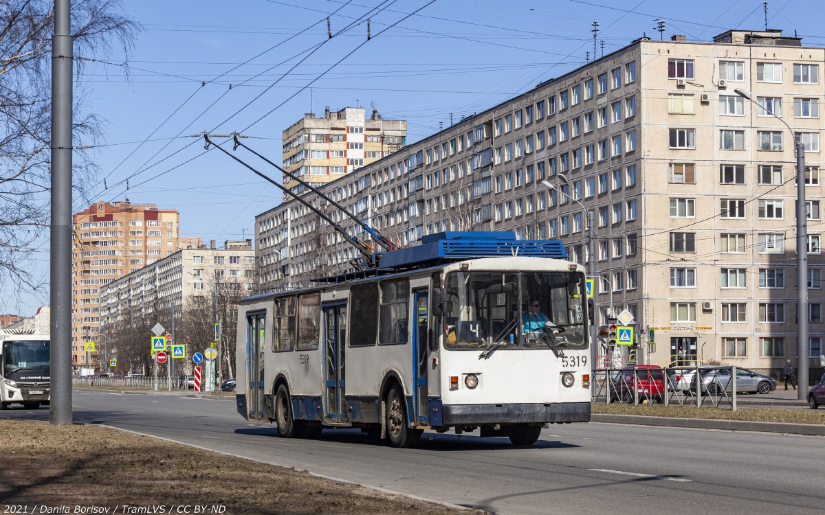 Санкт-Петербург, ВЗТМ-5284 № 5319