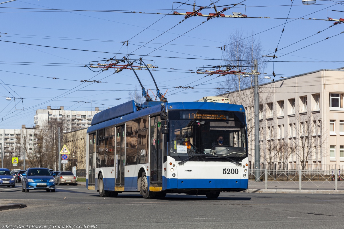 Санкт-Петербург, Тролза-5265.00 «Мегаполис» № 5200