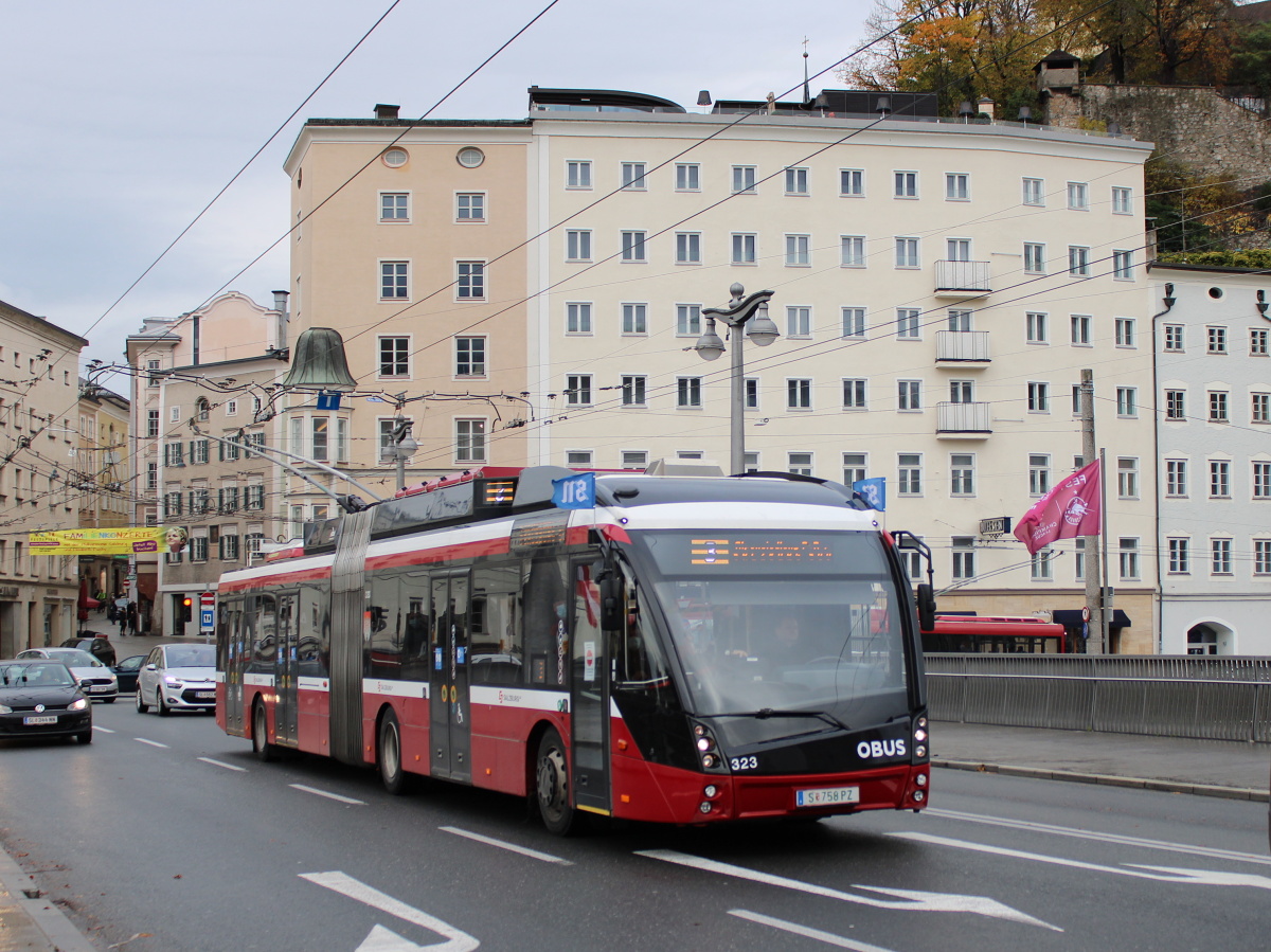 Зальцбург, Solaris Trollino III 18 AC MetroStyle № 323