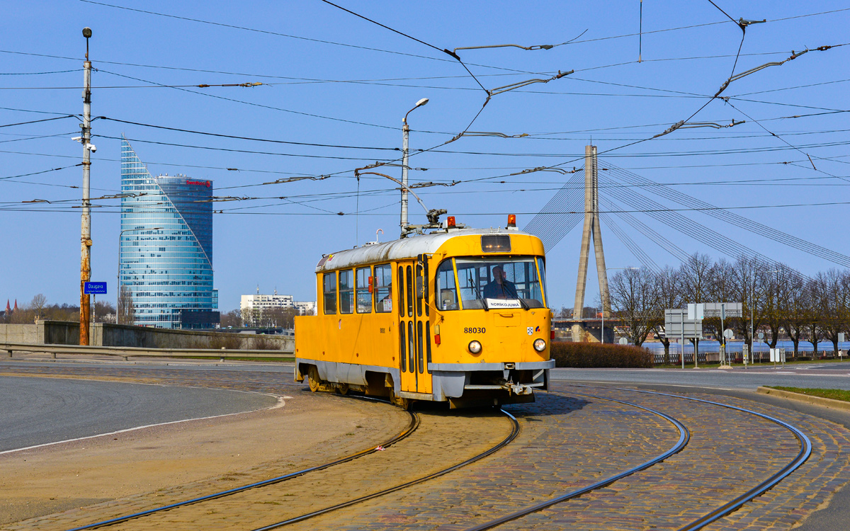 Рига, Tatra T3SU № 88030