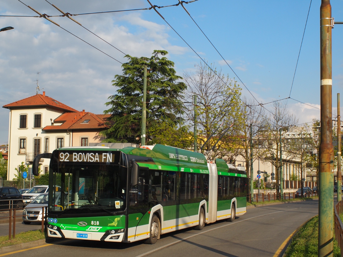 Мілан, Solaris Trollino IV 18 Kiepe № 818