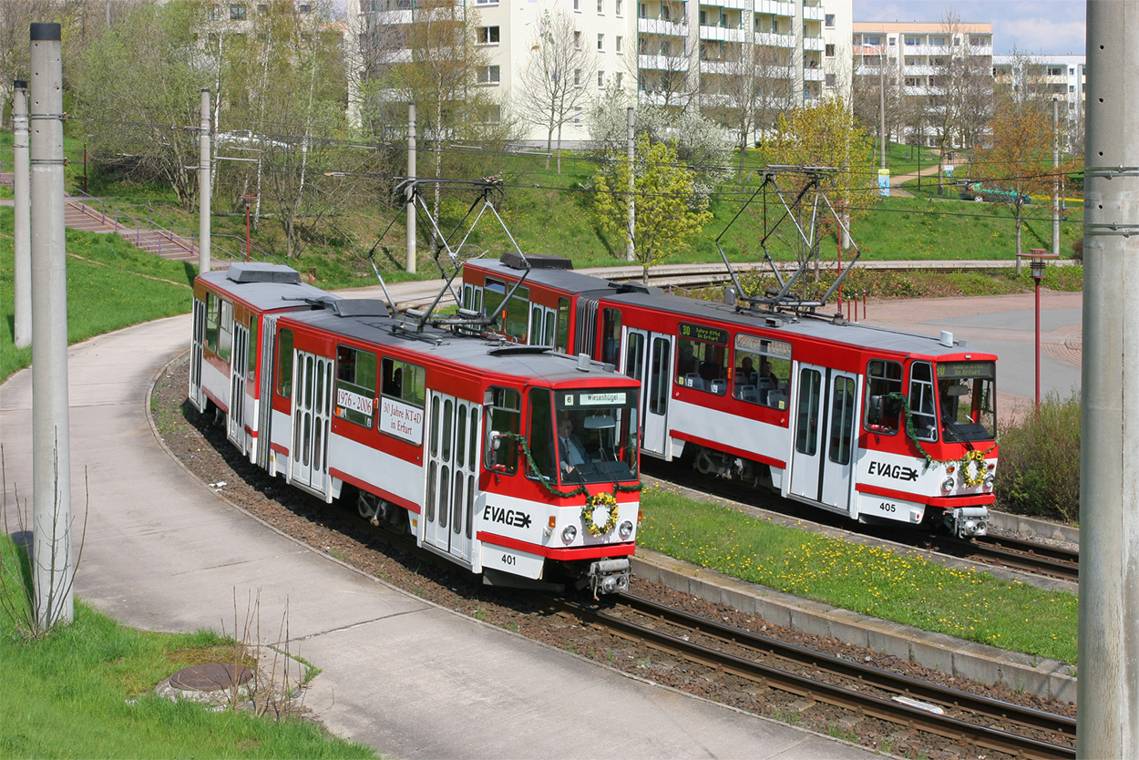 Эрфурт, Tatra KT4D № 401