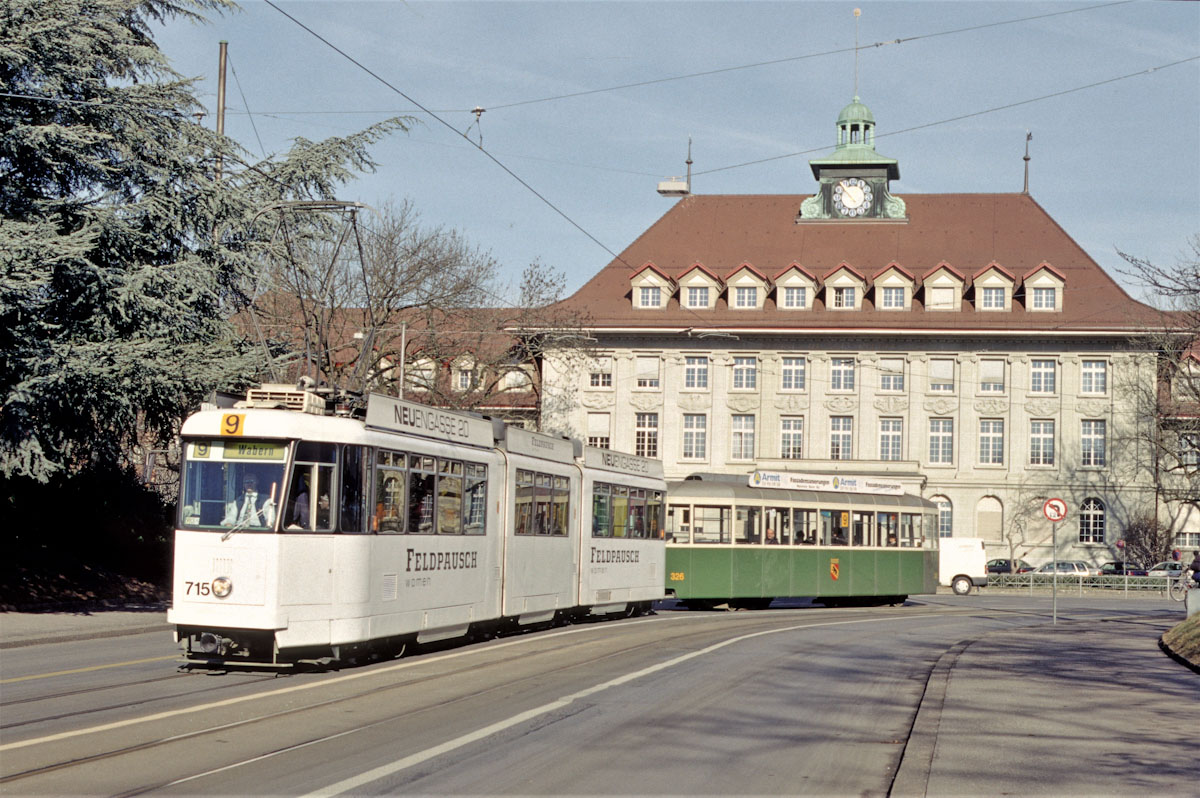 Берн, SWS/BBC Be 8/8 № 715