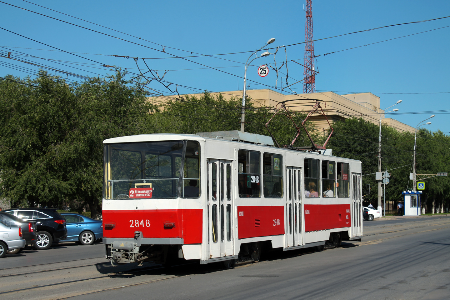 Volgograd, Tatra T6B5SU № 2848 Volgograd, Tatra T6B5SU № 2848