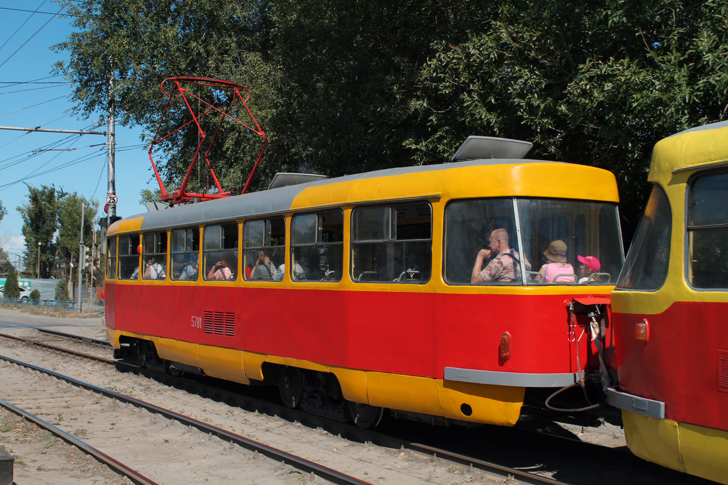 Volgograda, Tatra T3SU № 5781