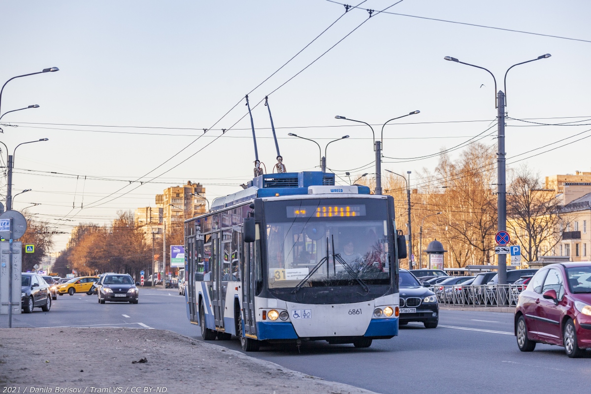 Санкт-Петербург, ВМЗ-5298.01 «Авангард» № 6861