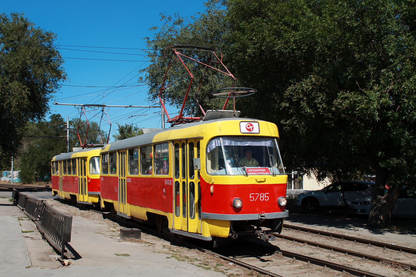 Volgograd, Tatra T3SU Nr. 5785 Volgograd, Tatra T3SU Nr. 5785