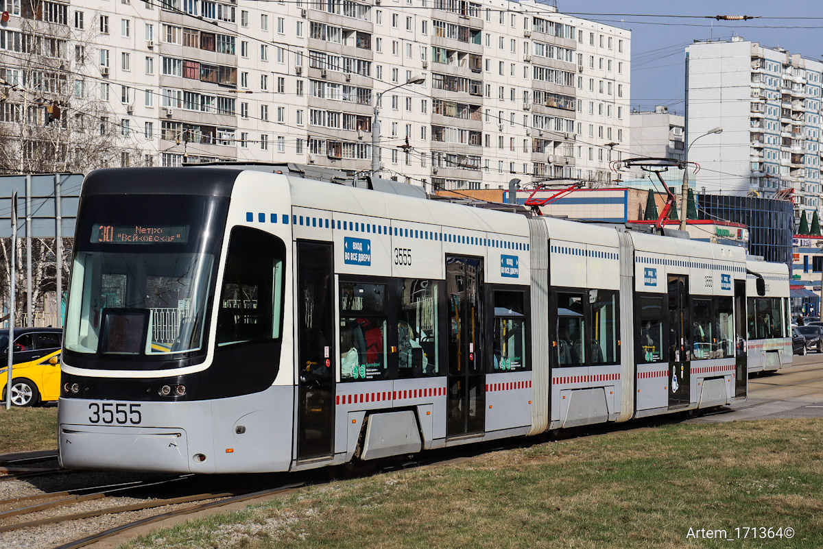 Москва, 71-414 (Pesa Fokstrot) № 3555