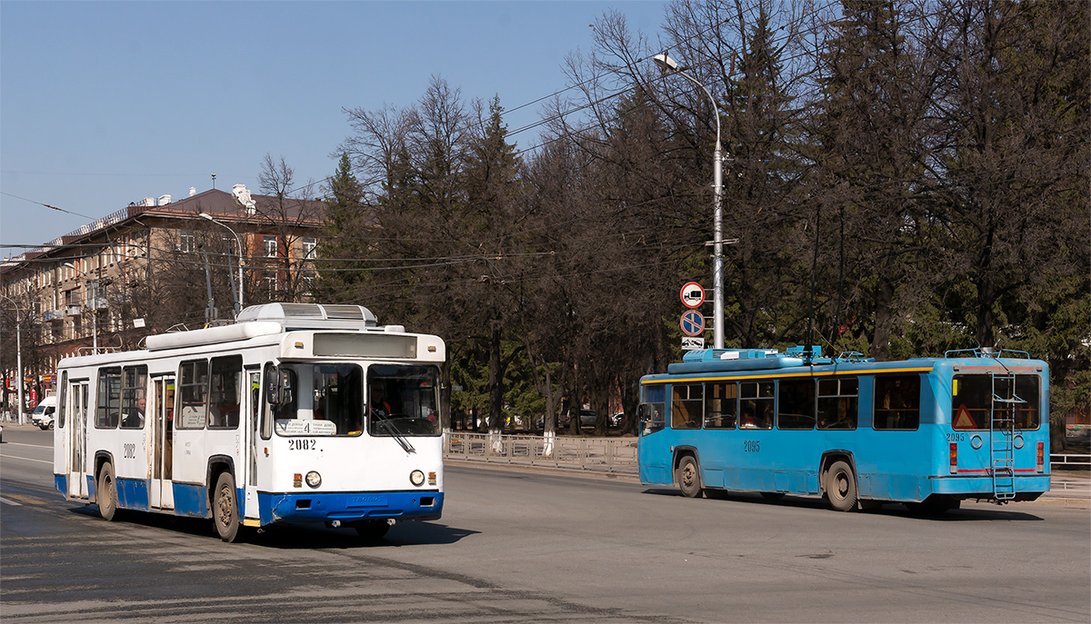 Уфа, БТЗ-5276-04 № 2082; Уфа, БТЗ-52761Т № 2095